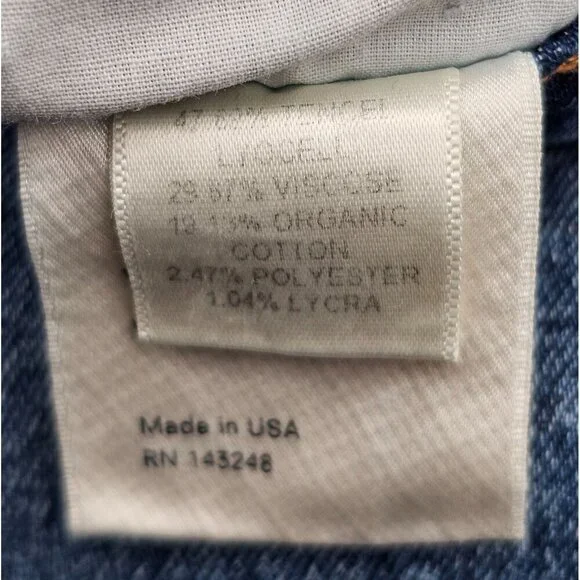 Women's - Reformation High Rise Hepburn Skinny Jeans, Size 26 - Picture 6 of 10